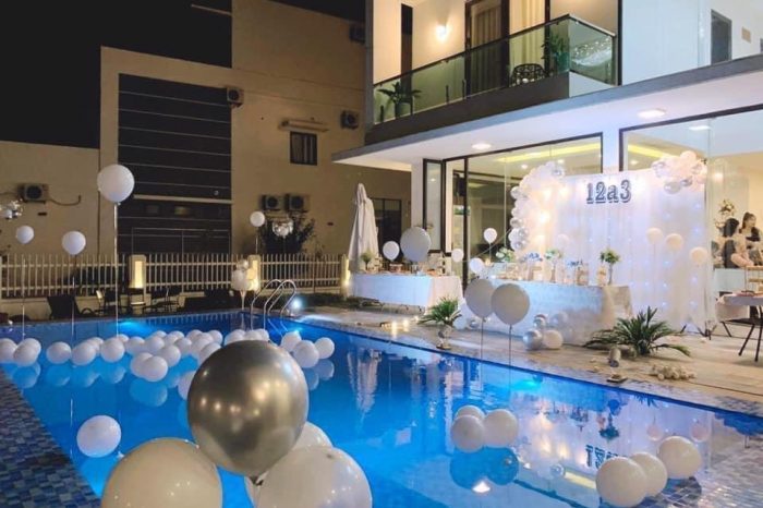 VILLA 15PN tại Tuần Châu Hạ Long – bể bơi sân vườn siêu rộng